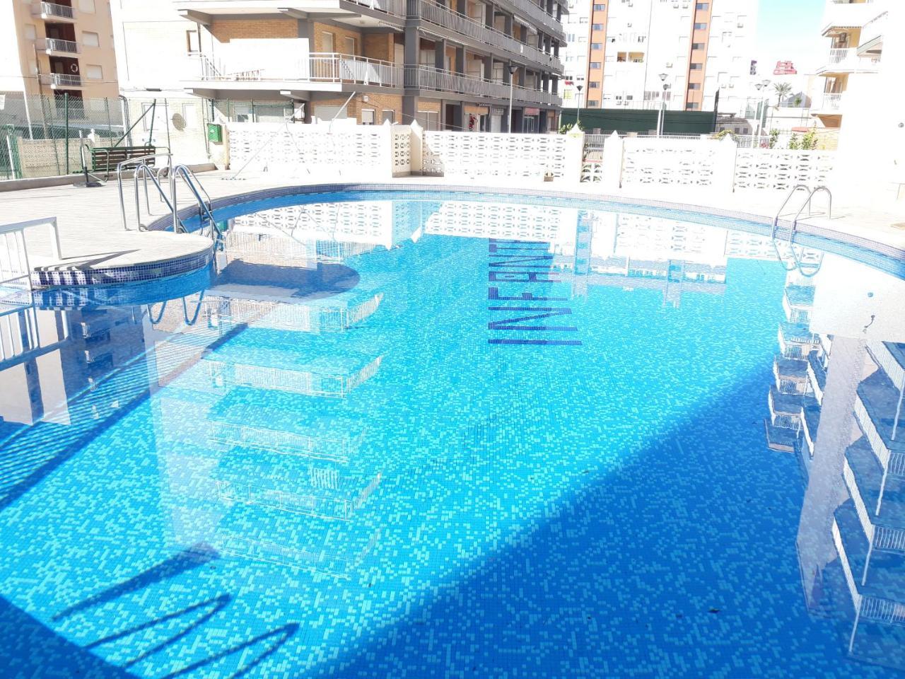 Infante Primera Linea Gandia Playa Solo Familias Playa de Gandia Exteriér fotografie