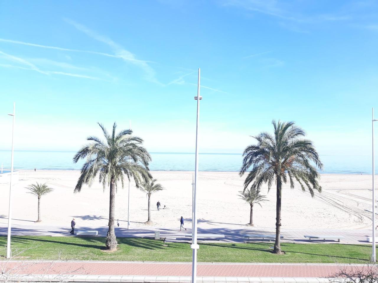 Infante Primera Linea Gandia Playa Solo Familias Playa de Gandia Exteriér fotografie