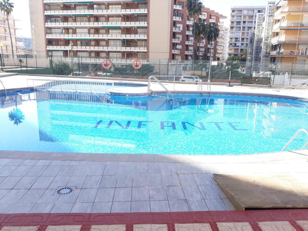 Infante Primera Linea Gandia Playa Solo Familias Playa de Gandia Exteriér fotografie