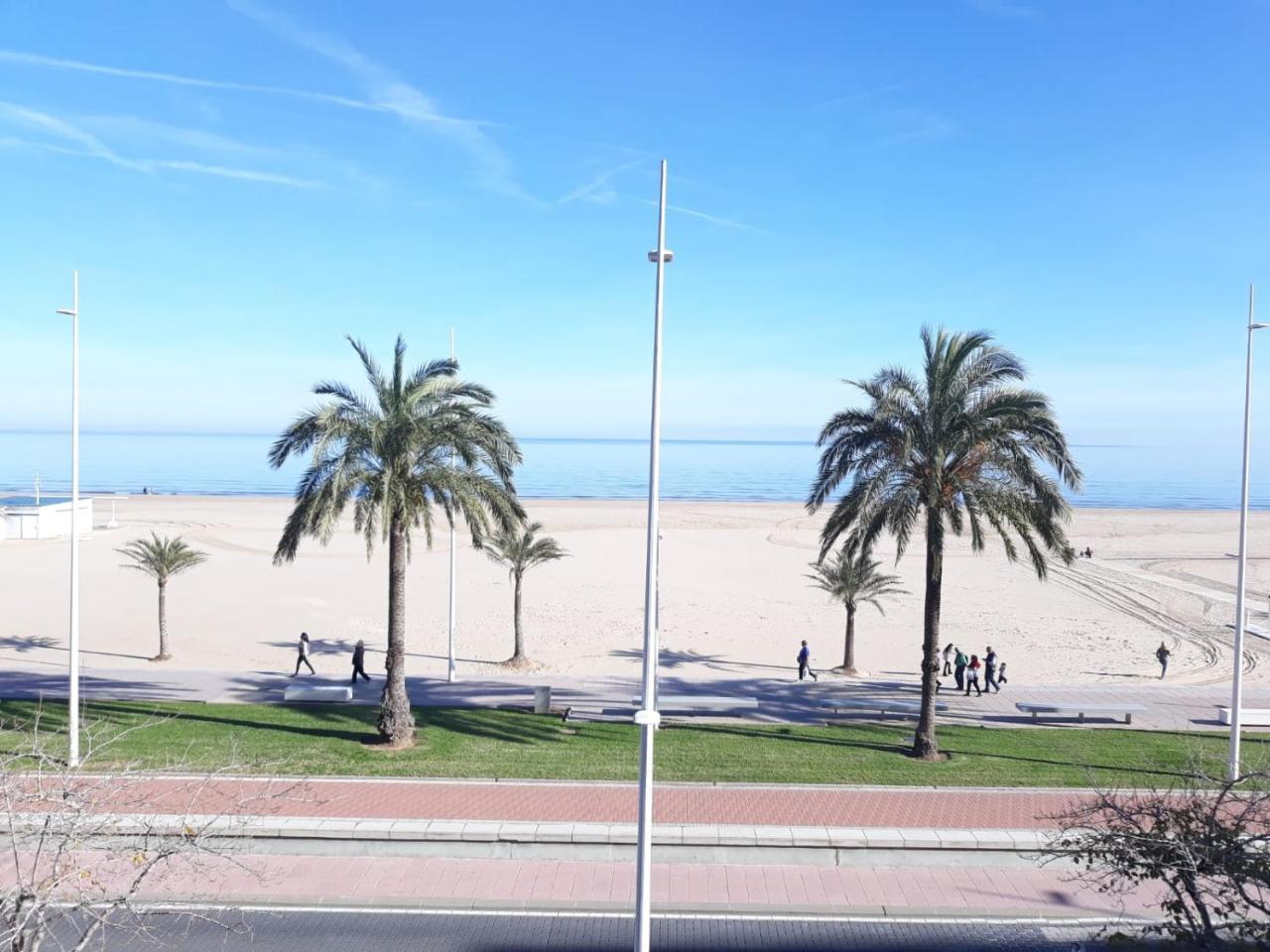 Infante Primera Linea Gandia Playa Solo Familias Playa de Gandia Exteriér fotografie