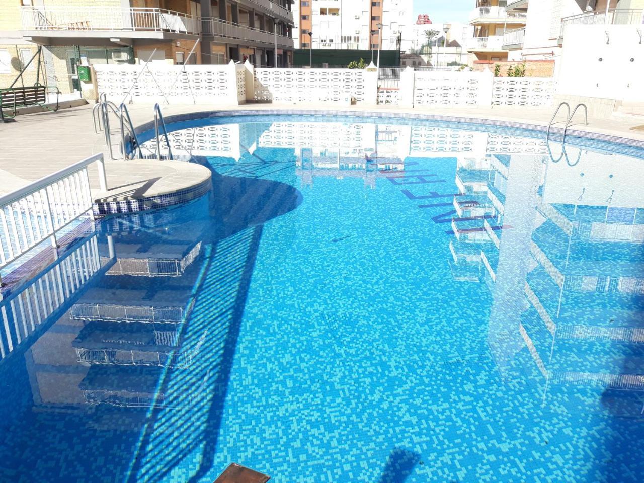 Infante Primera Linea Gandia Playa Solo Familias Playa de Gandia Exteriér fotografie
