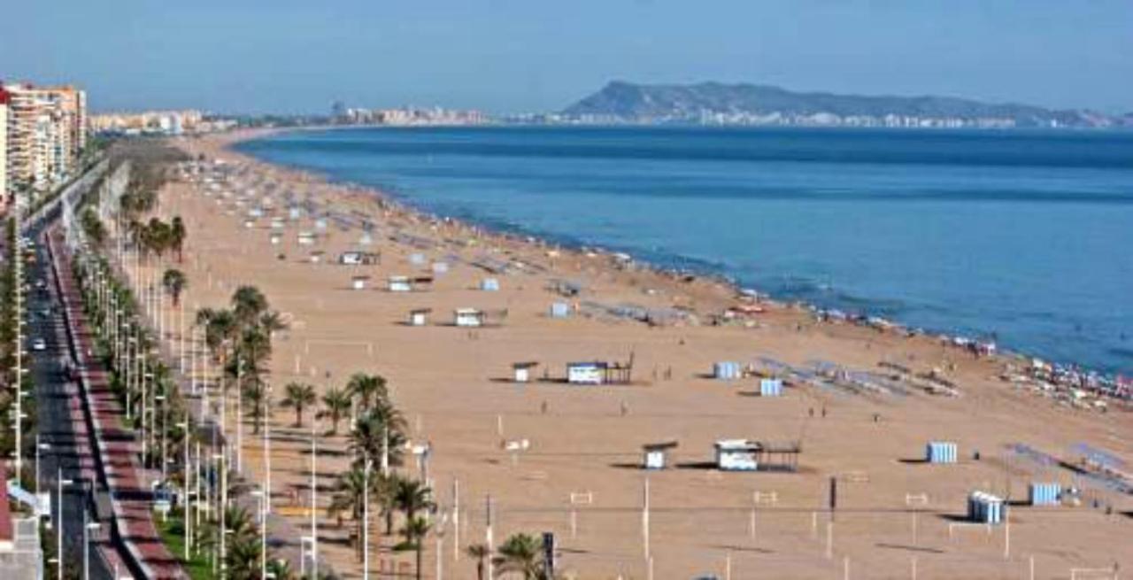 Infante Primera Linea Gandia Playa Solo Familias Playa de Gandia Exteriér fotografie
