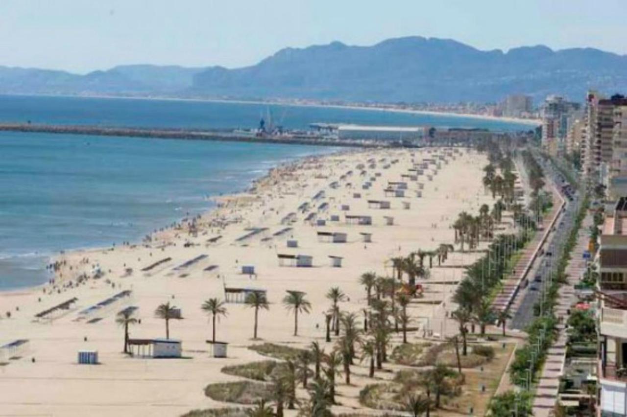 Infante Primera Linea Gandia Playa Solo Familias Playa de Gandia Exteriér fotografie