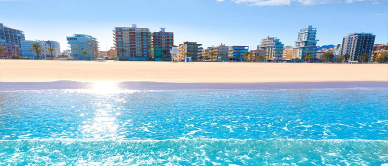 Infante Primera Linea Gandia Playa Solo Familias Playa de Gandia Exteriér fotografie